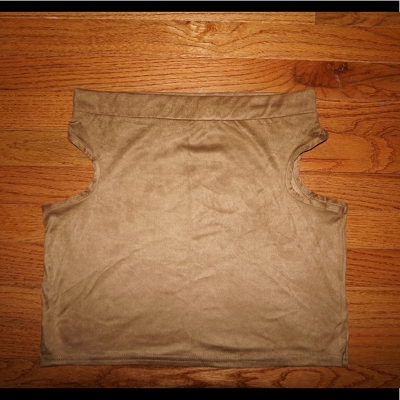 Boohoo A-Line Mini Skirt with Cut-Out - Picture 1 of 5